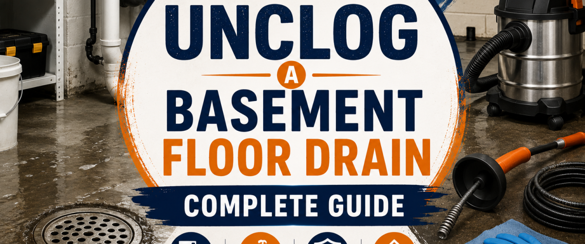 How to Unclog a Basement Floor Drain (2026) — Complete Guide
