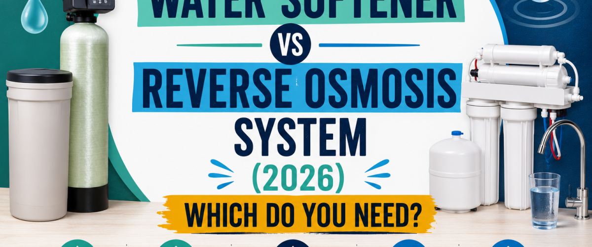 Water Softener vs Reverse Osmosis System (2026) — Which Do You Need?
