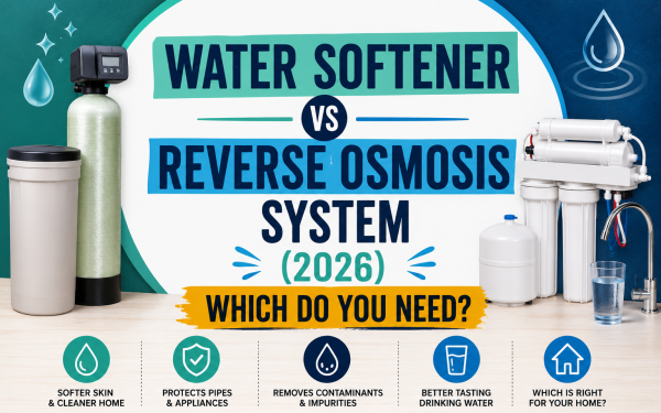 Water Softener vs Reverse Osmosis System (2026) — Which Do You Need?