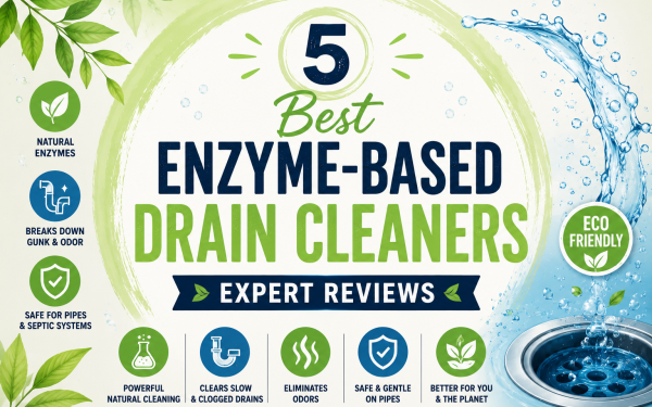 5 Best Enzyme-Based Drain Cleaners (2026) — Expert Reviews