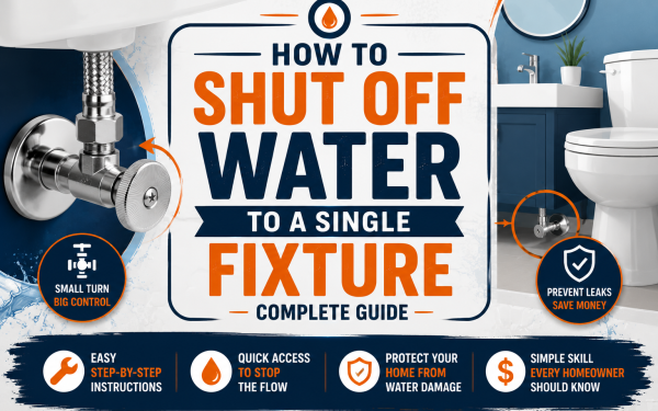 How to Shut Off Water to a Single Fixture (2026) — Complete Guide