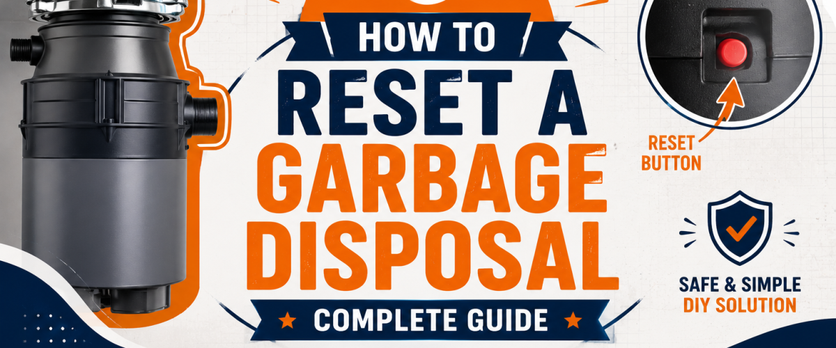 How to Reset a Garbage Disposal (2026) — Complete Guide
