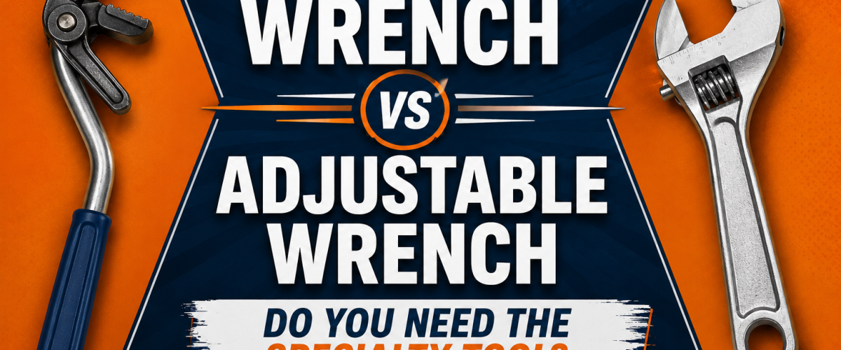Basin Wrench vs Adjustable Wrench (2026) — Do You Need the Specialty Tool?