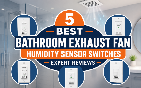 5 Best Bathroom Exhaust Fan Humidity Sensor Switches (2026) — Expert Reviews