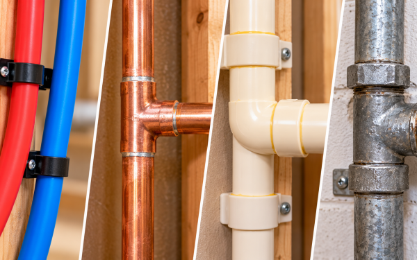 How to Identify Your Pipe Material — PEX, Copper, CPVC & Galvanized (2026) — Complete Guide