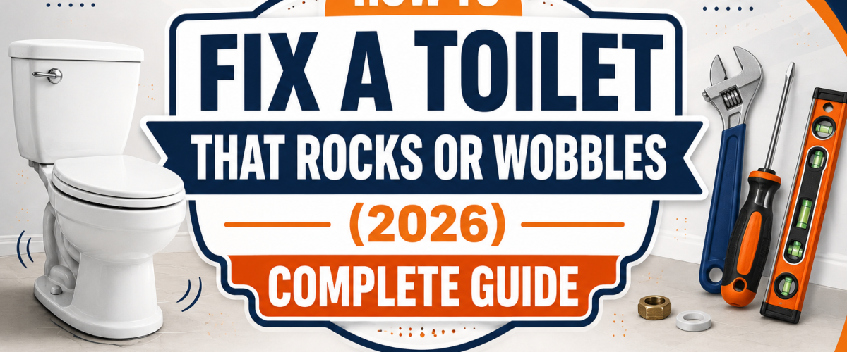 How to Fix a Toilet That Rocks or Wobbles (2026) — Complete Guide