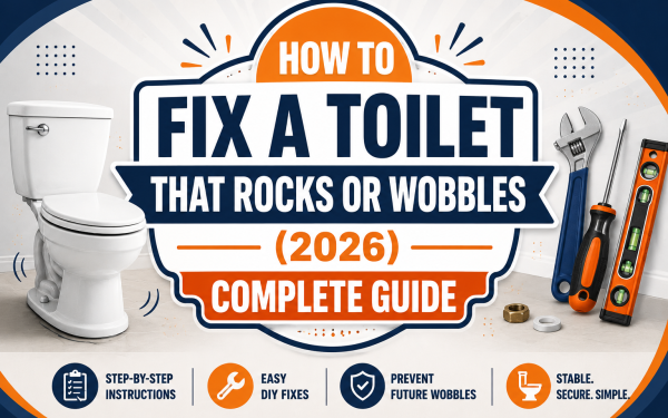 How to Fix a Toilet That Rocks or Wobbles (2026) — Complete Guide