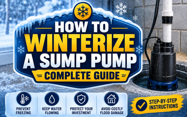 How to Winterize a Sump Pump (2026) — Complete Guide