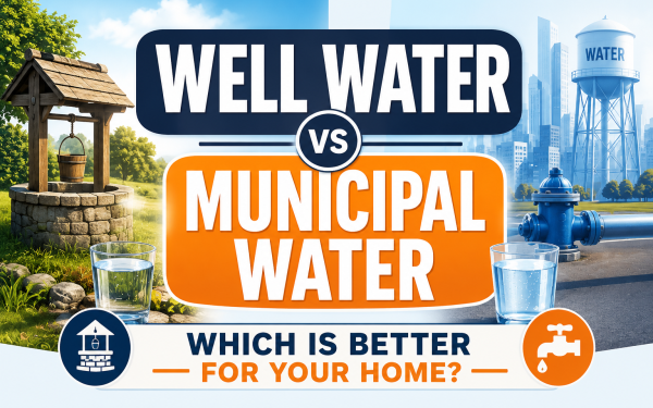 Well Water vs Municipal Water (2026) — Which Is Better for Your Home?