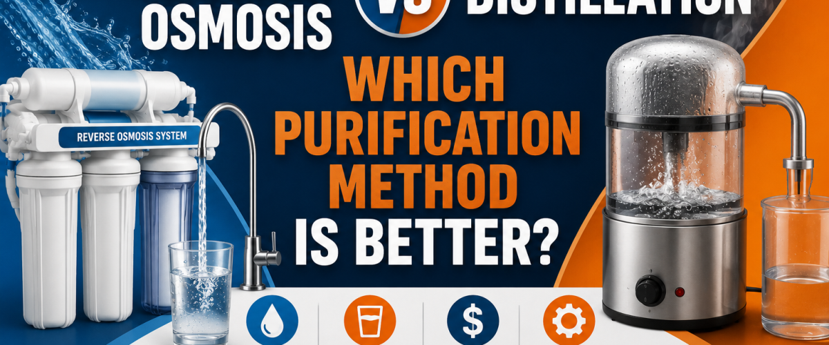 Reverse Osmosis vs Distillation (2026) — Which Purification Method Is Better?