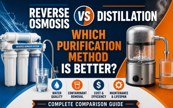 Reverse Osmosis vs Distillation (2026) — Which Purification Method Is Better?