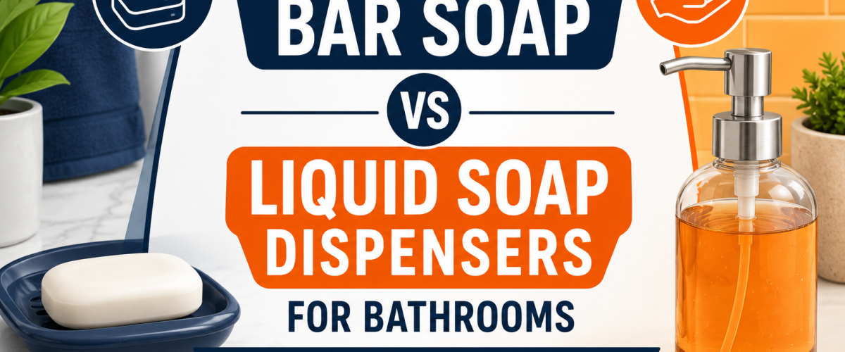 Bar Soap vs Liquid Soap Dispensers for Bathrooms (2026) — Which Should You Choose?
