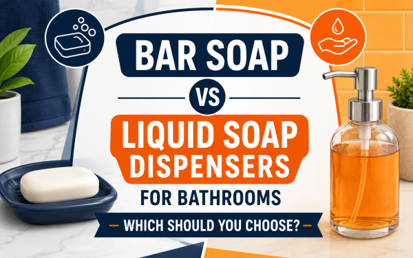 Bar Soap vs Liquid Soap Dispensers for Bathrooms (2026) — Which Should You Choose?