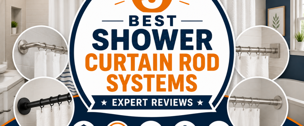 5 Best Shower Curtain Rod Systems (2026) — Expert Reviews