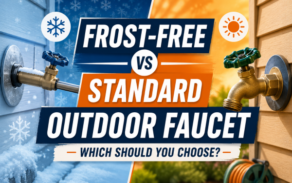 Frost-Free vs Standard Outdoor Faucet (2026) — Which Should You Choose?