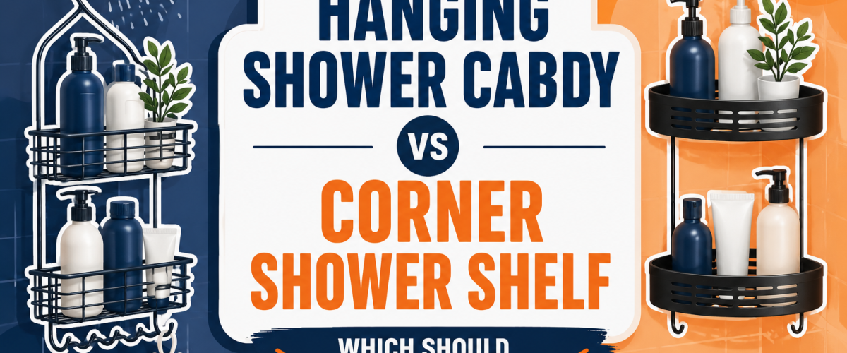 Hanging Shower Caddy vs Corner Shower Shelf (2026) — Which Should You Choose?