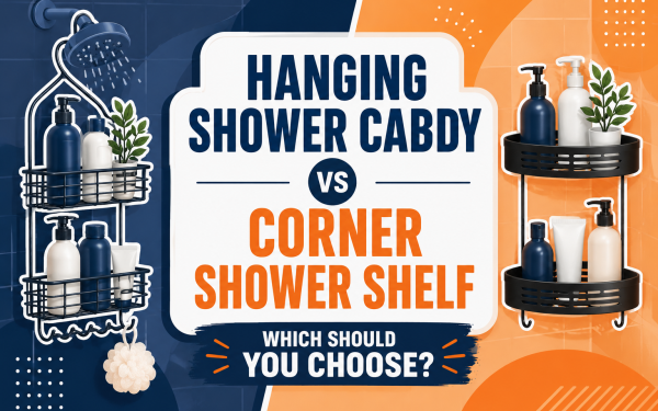 Hanging Shower Caddy vs Corner Shower Shelf (2026) — Which Should You Choose?