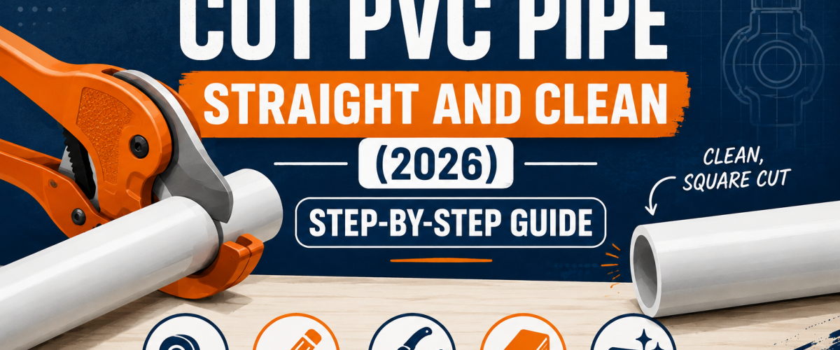 How to Cut PVC Pipe Straight and Clean (2026) — Step-by-Step Guide