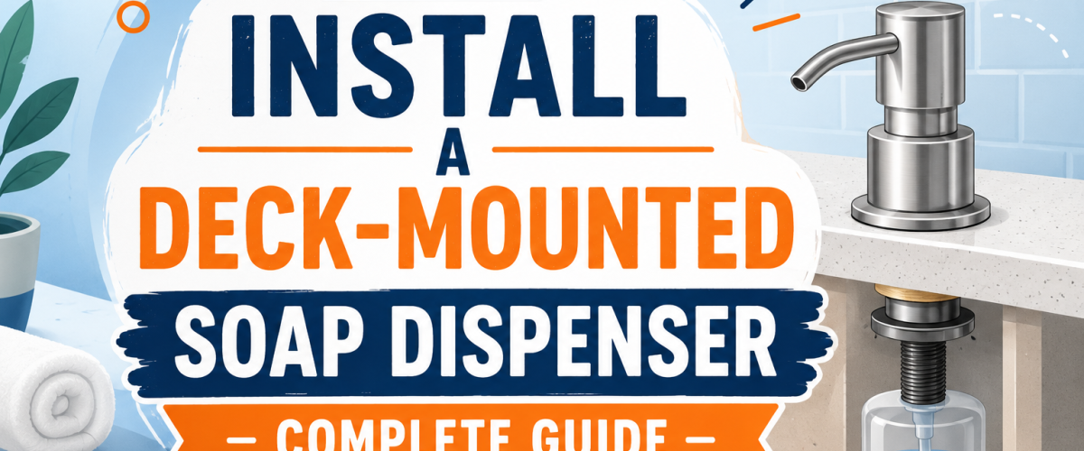 How to Install a Deck-Mounted Soap Dispenser (2026) — Complete Guide