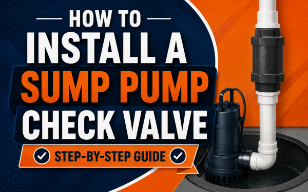 How to Install a Sump Pump Check Valve (2026) — Step-by-Step Guide