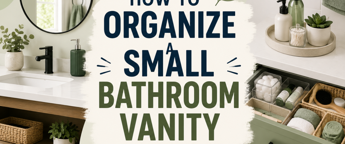 How to Organize a Small Bathroom Vanity (2026) — Complete Guide