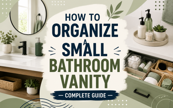How to Organize a Small Bathroom Vanity (2026) — Complete Guide