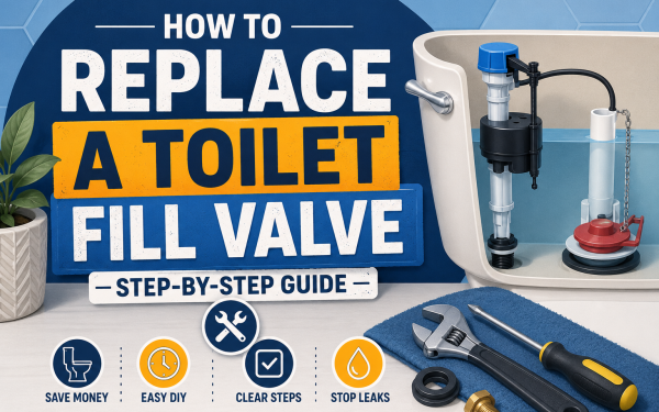 How to Replace a Toilet Fill Valve (2026) — Step-by-Step Guide