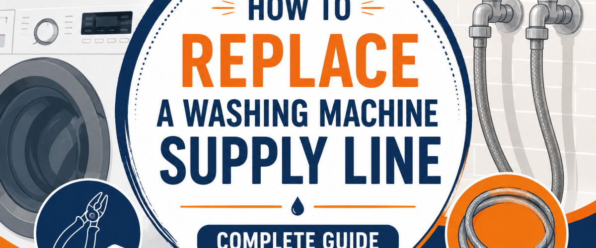 How to Replace a Washing Machine Supply Line (2026) — Complete Guide