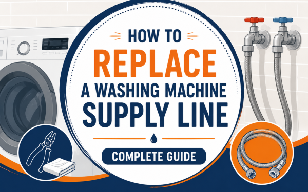 How to Replace a Washing Machine Supply Line (2026) — Complete Guide