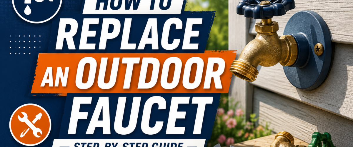 How to Replace an Outdoor Faucet (2026) — Step-by-Step Guide