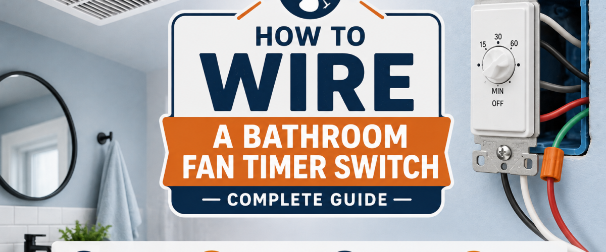 How to Wire a Bathroom Fan Timer Switch (2026) – Complete Guide