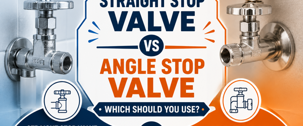 Straight Stop Valve vs Angle Stop Valve (2026) — Which Should You Use?
