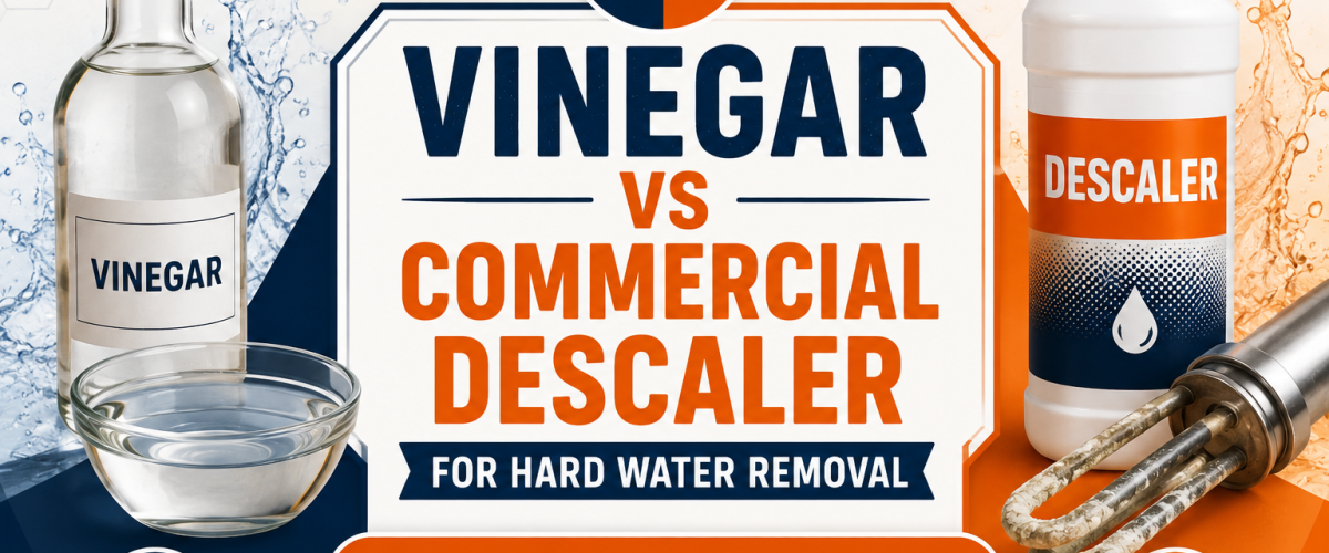 Vinegar vs Commercial Descaler for Hard Water Removal (2026) — Which Should You Use?
