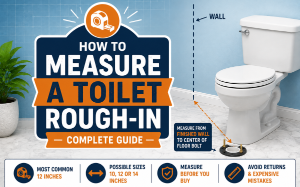 How to Measure a Toilet Rough-In (2026) — Complete Guide