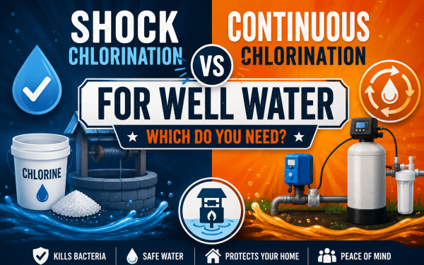 Shock Chlorination vs Continuous Chlorination for Well Water (2026) — Which Do You Need?