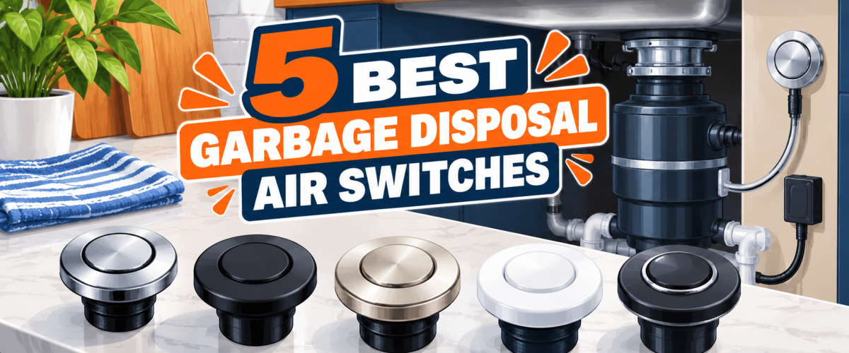 5 Best Garbage Disposal Air Switches (2026) — Expert Reviews