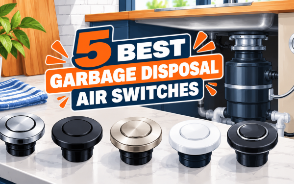5 Best Garbage Disposal Air Switches (2026) — Expert Reviews
