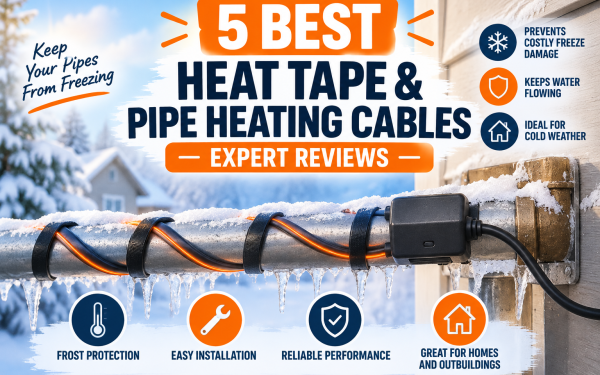 5 Best Heat Tape & Pipe Heating Cables (2026) — Expert Reviews