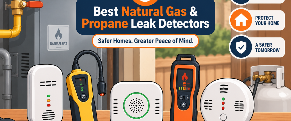5 Best Natural Gas & Propane Leak Detectors (2026) — Expert Reviews