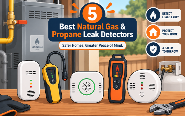 5 Best Natural Gas & Propane Leak Detectors (2026) — Expert Reviews