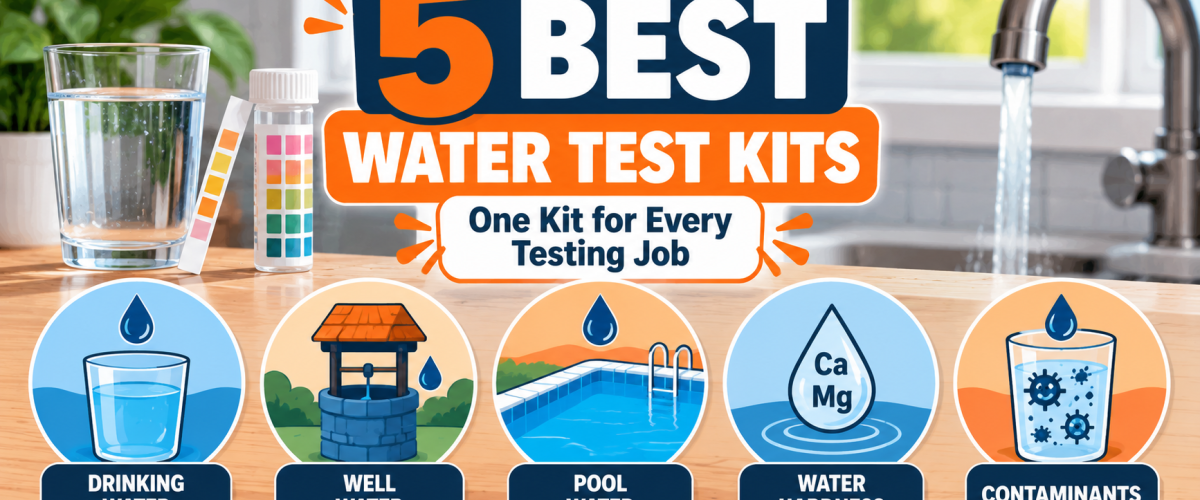 5 Best Water Test Kits: One Kit for Every Testing Job (2026)