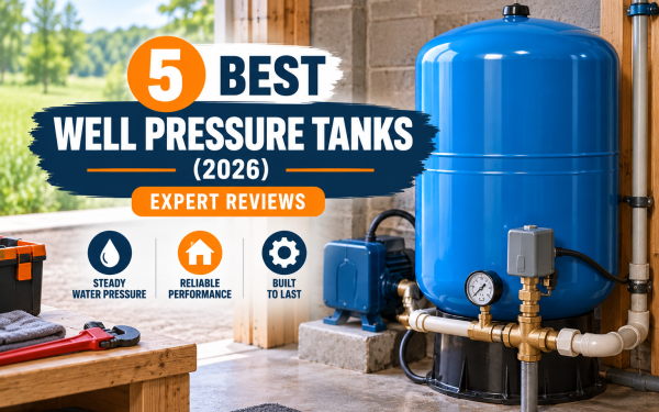 5 Best Well Pressure Tanks (2026) — Expert Reviews