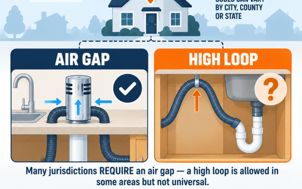 Dishwasher Air Gap vs High Loop (2026) โ Which Should You Use?