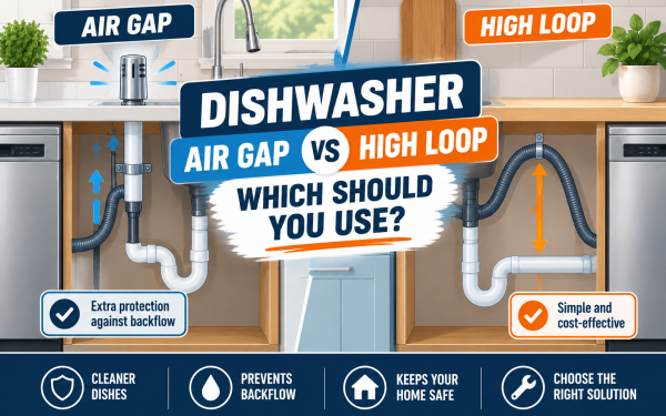 Dishwasher Air Gap vs High Loop (2026) — Which Should You Use?