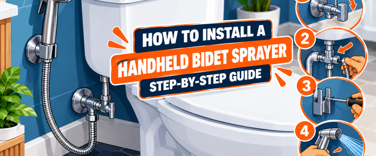 How to Install a Handheld Bidet Sprayer (2026) — Step-by-Step Guide