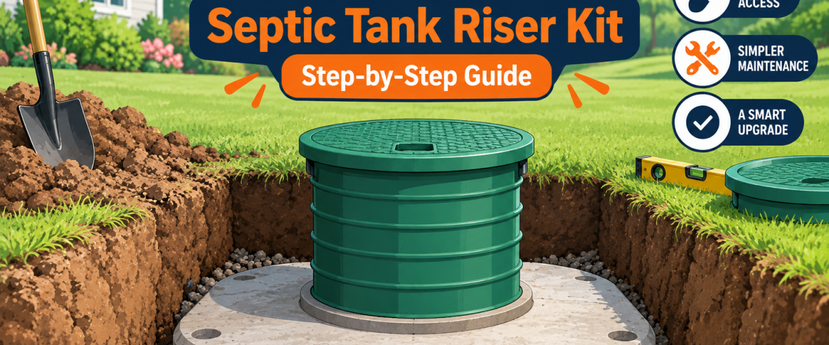 How to Install a Septic Tank Riser Kit (2026) — Step-by-Step Guide