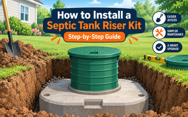 How to Install a Septic Tank Riser Kit (2026) — Step-by-Step Guide