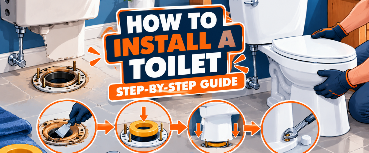 How to Install a Toilet (2026) — Step-by-Step Guide
