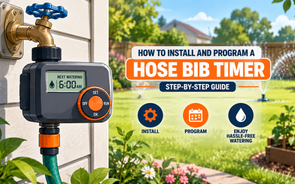 How to Install and Program a Hose Bib Timer (2026) — Step-by-Step Guide
