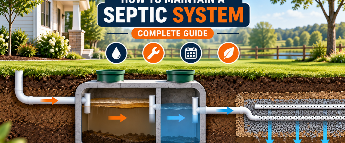 How to Maintain a Septic System (2026) — Complete Guide